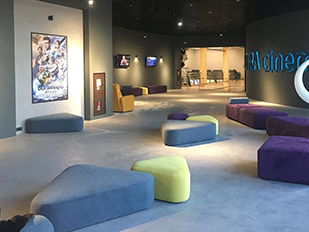 Законченный наливной полимерный пол Готовый полимерный наливной пол в Москве