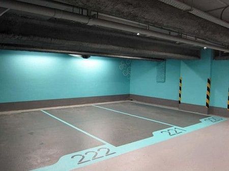 Промышленный полимерный наливной пол для хозяйственных построек - пример выполнения