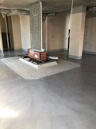 Пример полимерного наливного пола Пример полимерного наливного пола