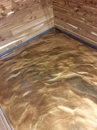 Эпоксидные наливные полы под мрамор - пример выполнения