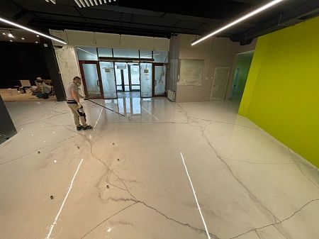 Образец промышленного пола Образец промышленного пола