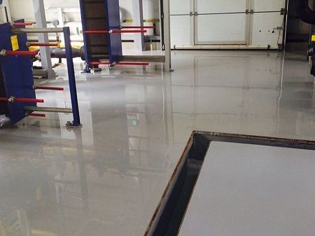 Образец промышленного наливного пола Образец промышленного наливного пола